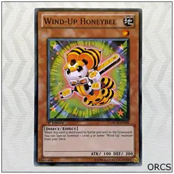 Wind-Up Honeybee - ORCS-EN024 - Common 1st Edition Yugioh - Image 1
