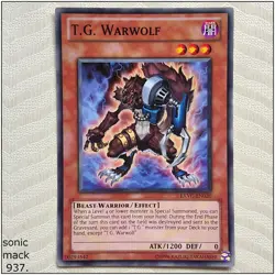 T.G. Warwolf - EXVC-EN020 - Common Unlimited Yugioh - Image 1