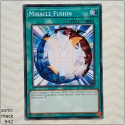Miracle Fusion - LED6-EN020 - Common 1st Edition Yugioh - Image 1