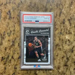 KAWHI LEONARD Panini 2016-17 Donruss Optic #116 PSA GEM MINT 10 Lot (3) SPURS - Image 2