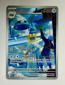 Metang 094/086 Illustration Rare IR Chaos Rising Pokemon TCG - Image 1