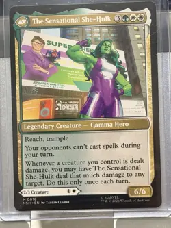 Jennifer Walters - The Sensational She-Hulk - MTG Marvel Super Heroes 0018 NM/M - Image 1