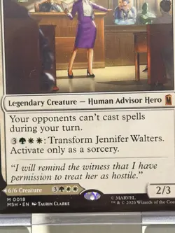 Jennifer Walters - The Sensational She-Hulk - MTG Marvel Super Heroes 0018 NM/M - Image 5