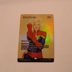 Light of Promise Comic FOIL NM Marvel Super Heroes MTG MAGIC THE GATHERING - Image 1