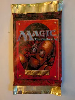 2X Wizards of the Coast Magic the Gathering Fourth 4th Edition 2 Booster packs - Image 1
