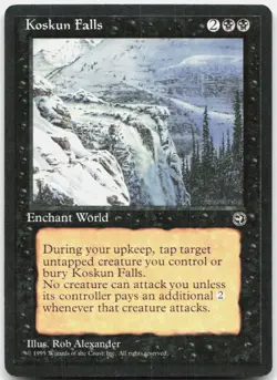 Koskun Falls Moderately Played Homelands Rare Magic: The Gathering - Image 1