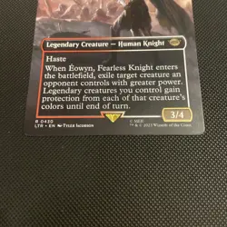Eowyn, Fearless Knight (Borderless) Universes Beyond: the Lord of the Rings MTG - Image 3