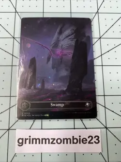 Swamp Borderless Galaxy Foil #0369 - Edge of Eternities (EOE) NM x1 - Image 1