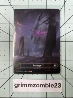 Swamp Borderless Galaxy Foil #0369 - Edge of Eternities (EOE) NM x1 - Image 2
