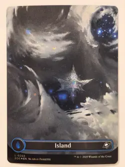 Island #368 (Borderless Galaxy Foil) EOE (NM) - MTG - Image 1