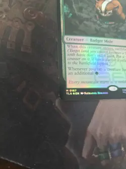 MTG Foil Badgermole Cub Avatar LP - Image 3