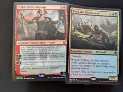 MTG EDH Commander Deck - Jeska, Thrice Reborn and Tana, The Bloodsower - Rares - Image 1