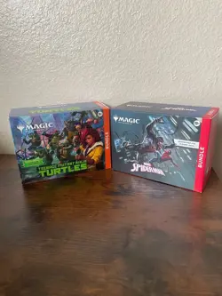 Magic the Gathering TCG - Spiderman & TurtLes Universes Beyond Bundles Sealed - Image 1