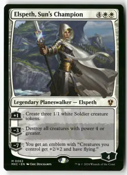 Elspeth, Sun's Champion 62 Commander: Murders at Karlov Manor Mythic NM - Image 1