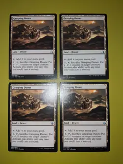 Grasping Dunes x4 Amonkhet 4x Playset Magic the Gathering MTG - Image 1