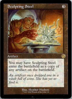 MAGIC: THE GATHERING SCULPTING STEEL 50 THE BROTHERS' WAR: RETRO FRAME ARTIFACTS - Image 1