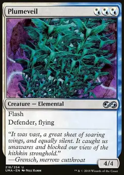 Magic the Gathering MTG Plumeveil (218) Ultimate Masters NM - Image 1