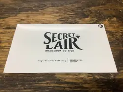 MTG. Secret Lair. Roadshow Edition. MagicCon: The Gathering Rainbow Foil Edition - Image 1