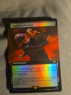 Wound Reflection (Extended Art) Universes Beyond: Doctor Who Foil - Image 1