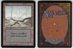 Swamp (A) Beta Edition Land MAGIC: THE GATHERING - Image 3