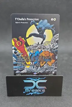 T'Challa's Protection - Teferi's Protection (Borderless) Marvel Universe... - Image 1