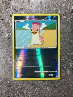 Pokemon TCG Cards Shellos West Sea 80/111 Rising Rivals Reverse Holo LP - Image 1