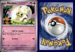 MIMIKYU 042/094 Phantasmal Flames TCG Pokemon Card Near Mint - Image 3