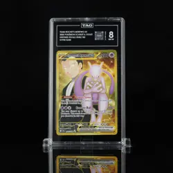 Pokemon Card Team Rocket's Mewtwo - Destined Rivals #240/182 - TAG 8 - Image 1