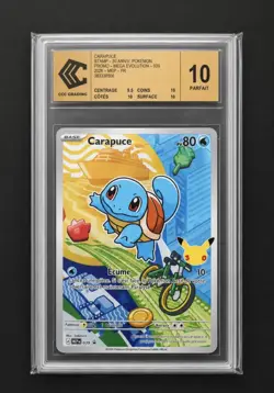 Carte Pokemon - Carapuce MEP 039 CCC 10 GOLD LABEL - Gradee - premier partenaire - Image 1