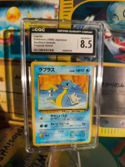 Pokemon Karte Card Lapras Southern Island 1999 Tropical Island japanese CGC 8.5 - Image 1