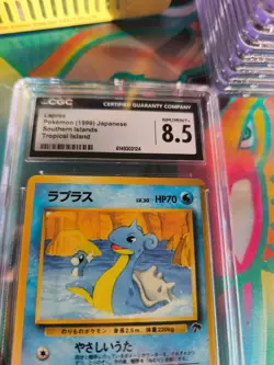 Pokemon Karte Card Lapras Southern Island 1999 Tropical Island japanese CGC 8.5 - Image 4