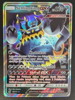 Schlingking GX 63a/111 Aufziehen der Sturmrote Deutsch NM Pokemon - Image 1