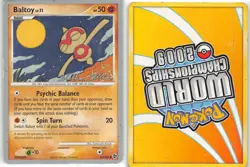 Baltoy 60/106 Common World Championship Decks Pokemon HP Kizuki - Image 3