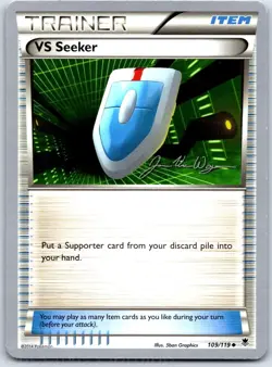 VS Seeker (Jacob Van Wagner) 109/119 World Champ Decks Pokemon MP Graphics - Image 1