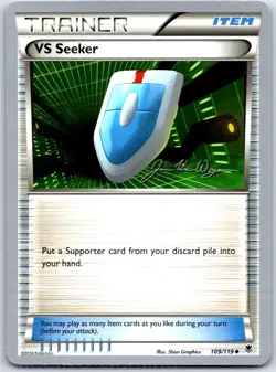 VS Seeker (Jacob Van Wagner) 109/119 World Championship Decks Pokemon LP - Image 1