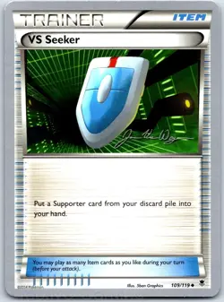 VS Seeker (Jacob Van Wagner) 109/119 World Championship Decks Pokemon LP - Image 1