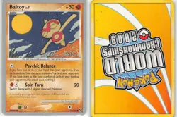 Baltoy 60/106 Common World Championship Decks Pokemon HP Kizuki - Image 3