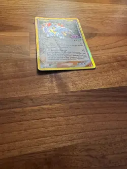 Pokemon TCG Armaldo 1/110 EX Holon Phantoms Stamped Holo HP/DMG - Image 4