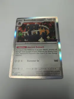 Bastiodon #85 Pitch Black Stamped Prerelease Promo Holo Rare Pokemon NM-MT - Image 1