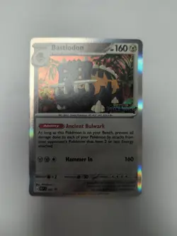 Bastiodon #85 Pitch Black Stamped Prerelease Promo Holo Rare Pokemon NM-MT - Image 2