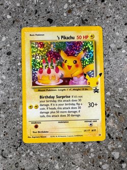 Pokemon TCG Birthday Pikachu 24 Celebrations Classic Collection Ultra Rare NM-M - Image 1