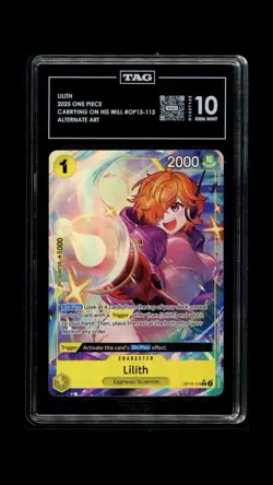 2025 One Piece Lilith (Alternate Art) OP13-113 Carrying On His Will - TAG 10 - Image 1