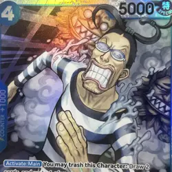 Mr.3(Galdino) (056) OP16-056 One Piece The Time of Battle Foil Super Rare NM - Image 1