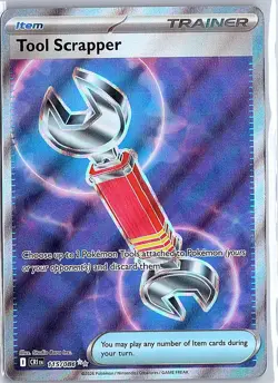 Tool Scrapper 115/086 Ultra Rare Chaos Rising Pokemon Holo NM - Image 1
