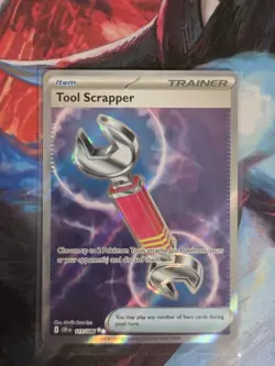 Tool Scrapper 115/086 Ultra Rare Chaos Rising NM Pokemon Card - Image 1