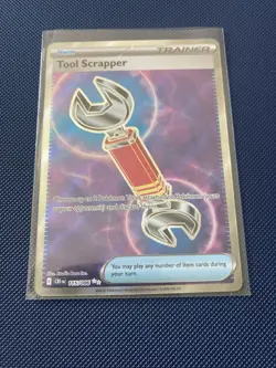 Pokemon TCG Tool Scrapper Full Art Ultra Rare 115/086 Chaos Rising - Image 1