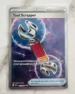 Tool Scrapper 115/086 Ultra Rare Pokemon Card Chaos Rising Near Mint - Image 1