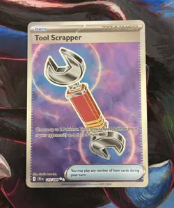 Tool Scrapper 115/086: Chaos Rising Ultra Rare Full Art Trainer-Item. NM Pokemon - Image 1