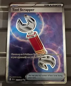 Tool Scrapper 115/086 — Pokemon TCG Chaos Rising — NM Ultra Rare Pack Fresh - Image 1