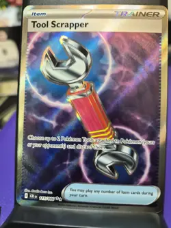 Tool Scrapper Ultra Rare ME4 Chaos Rising 115/086 NM Pokemon TCG - Image 1